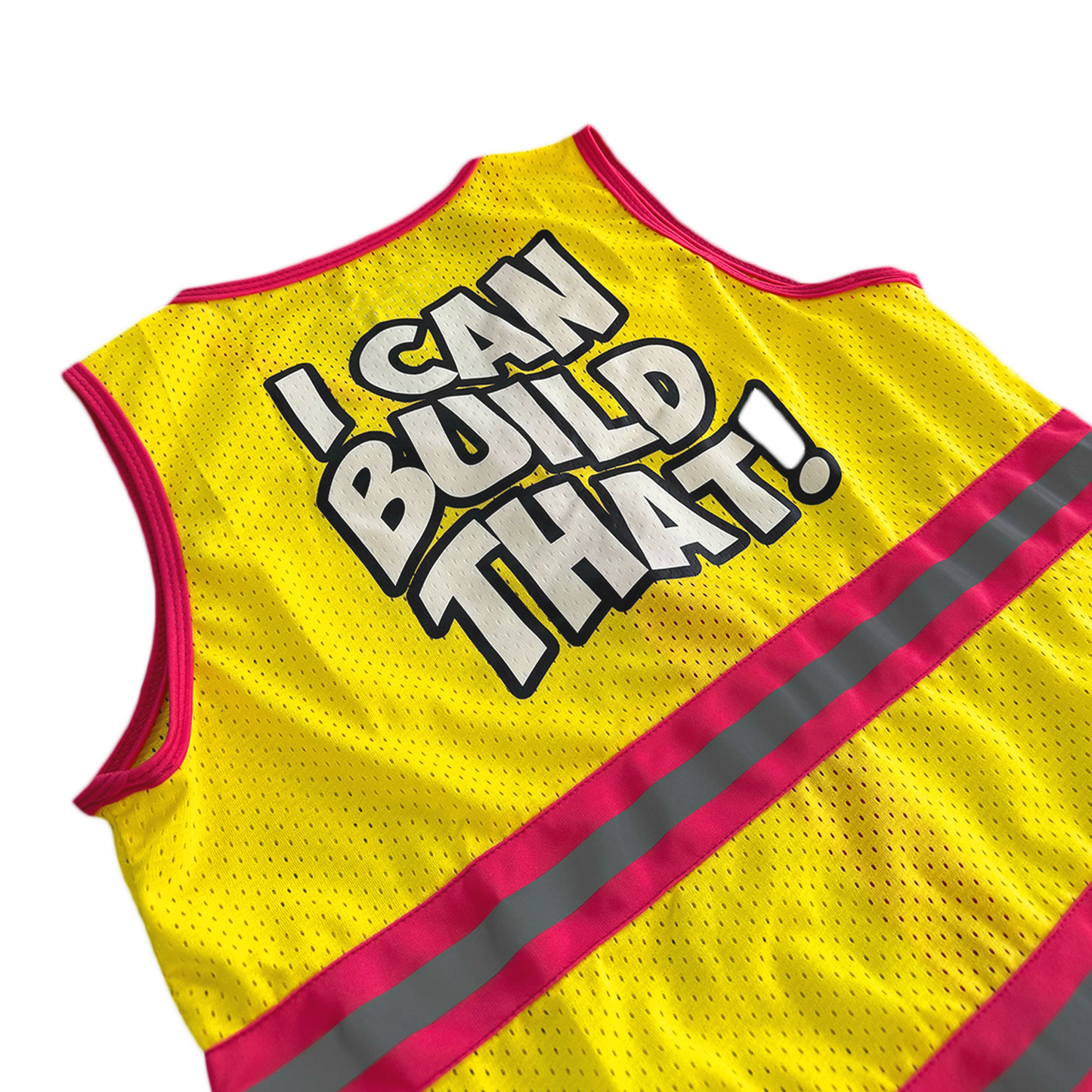 Official Youth "I Can Build That" Construction Vest