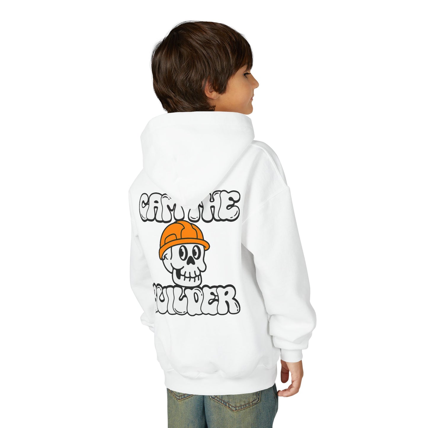 Youth - "Cam The Builder Front Decal" Hoodie