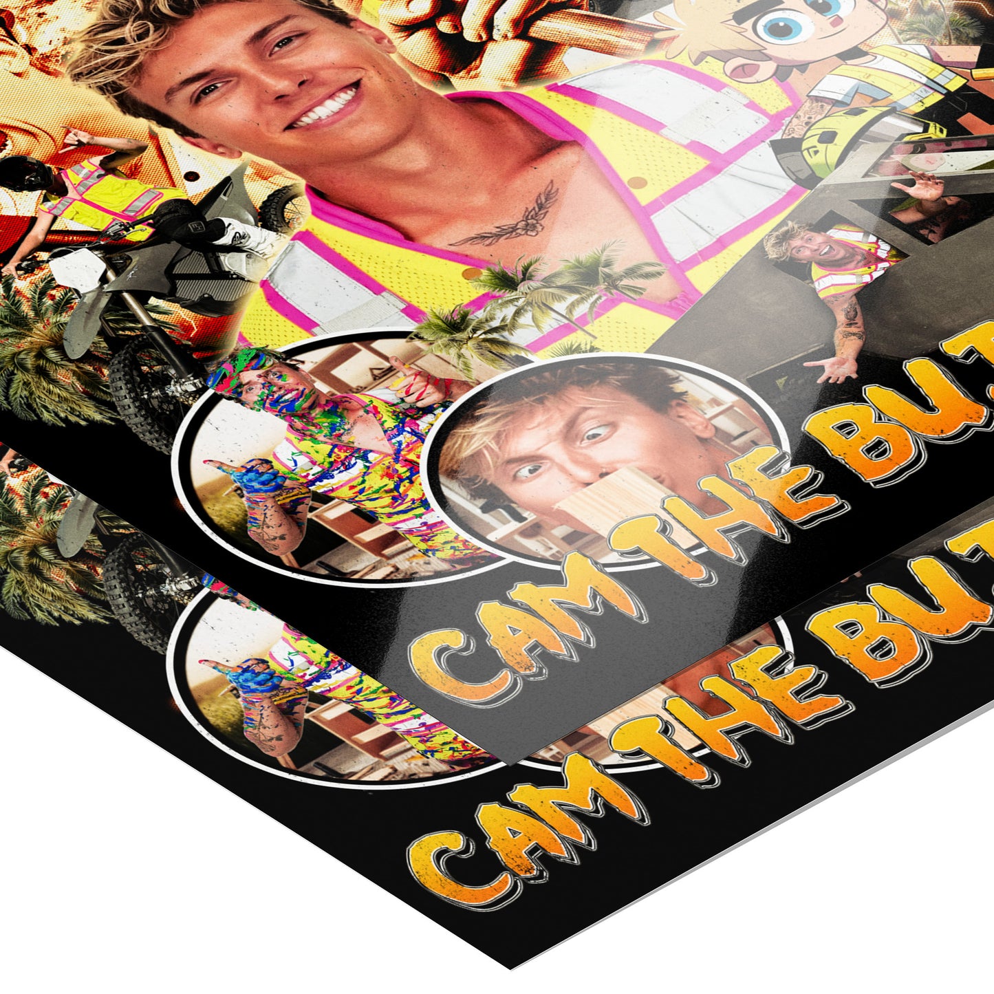 Cam The Builder Rap Poster