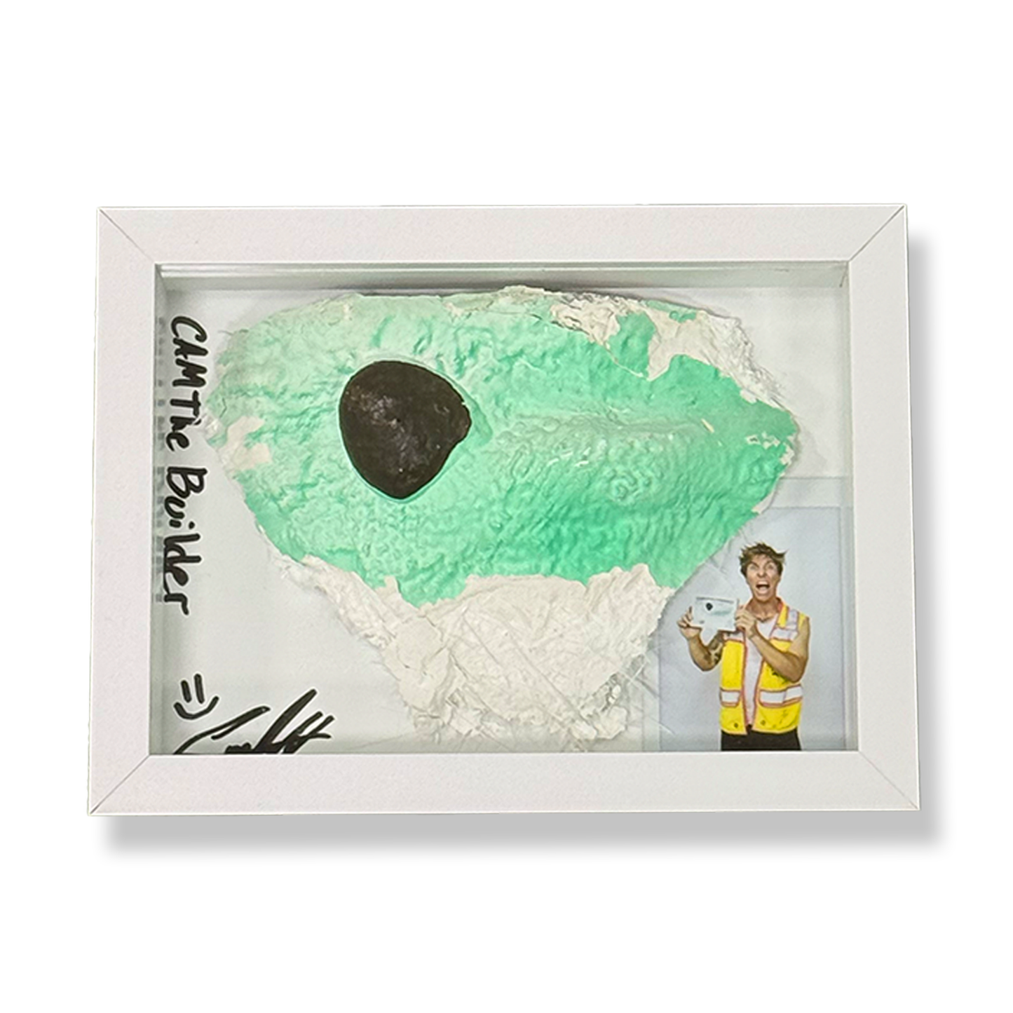 Signed "Ice Cream" Cone Remnant ( FROM VIDEO )
