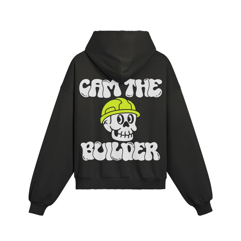 Youth Cam The Builder Front Decal Hoodie